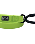 SwaggerPaws waterproof dog lead with auto-lock carabiner, kiwi green